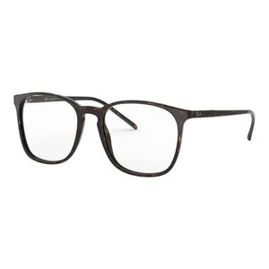 Ray-Ban RX5387 Square Prescription Eyeglass Frames -Havana/Demo Lens  52-18-145